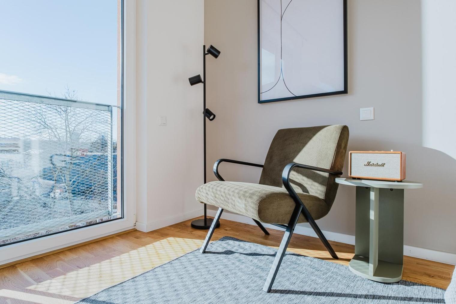 Blueground Zizkov Furnished Park Prg-42 * Praha